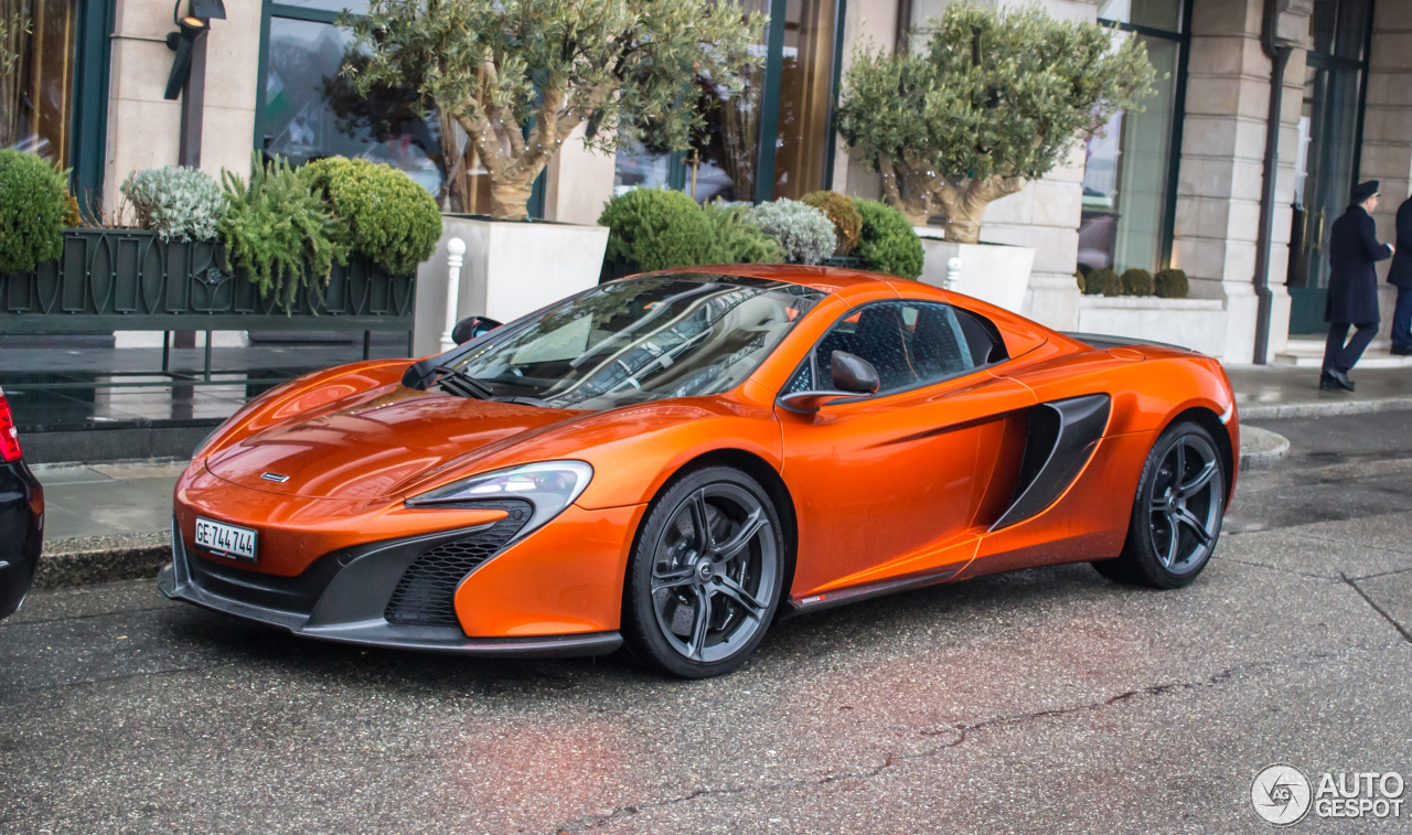 McLaren 650S Spider