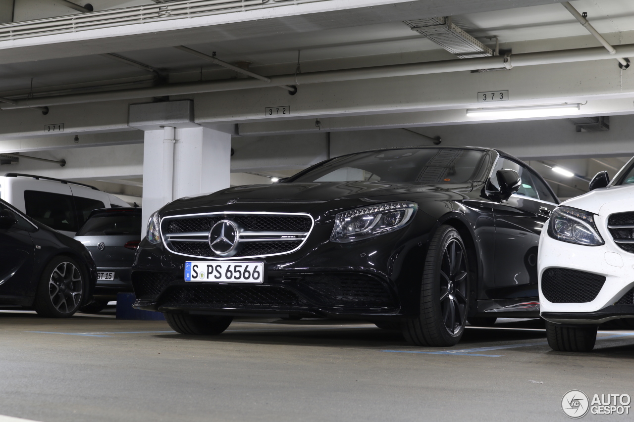 Mercedes-AMG S 63 Convertible A217