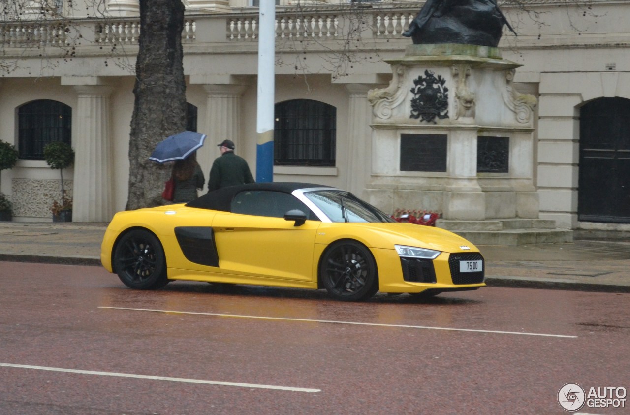 Audi R8 V10 Spyder 2016