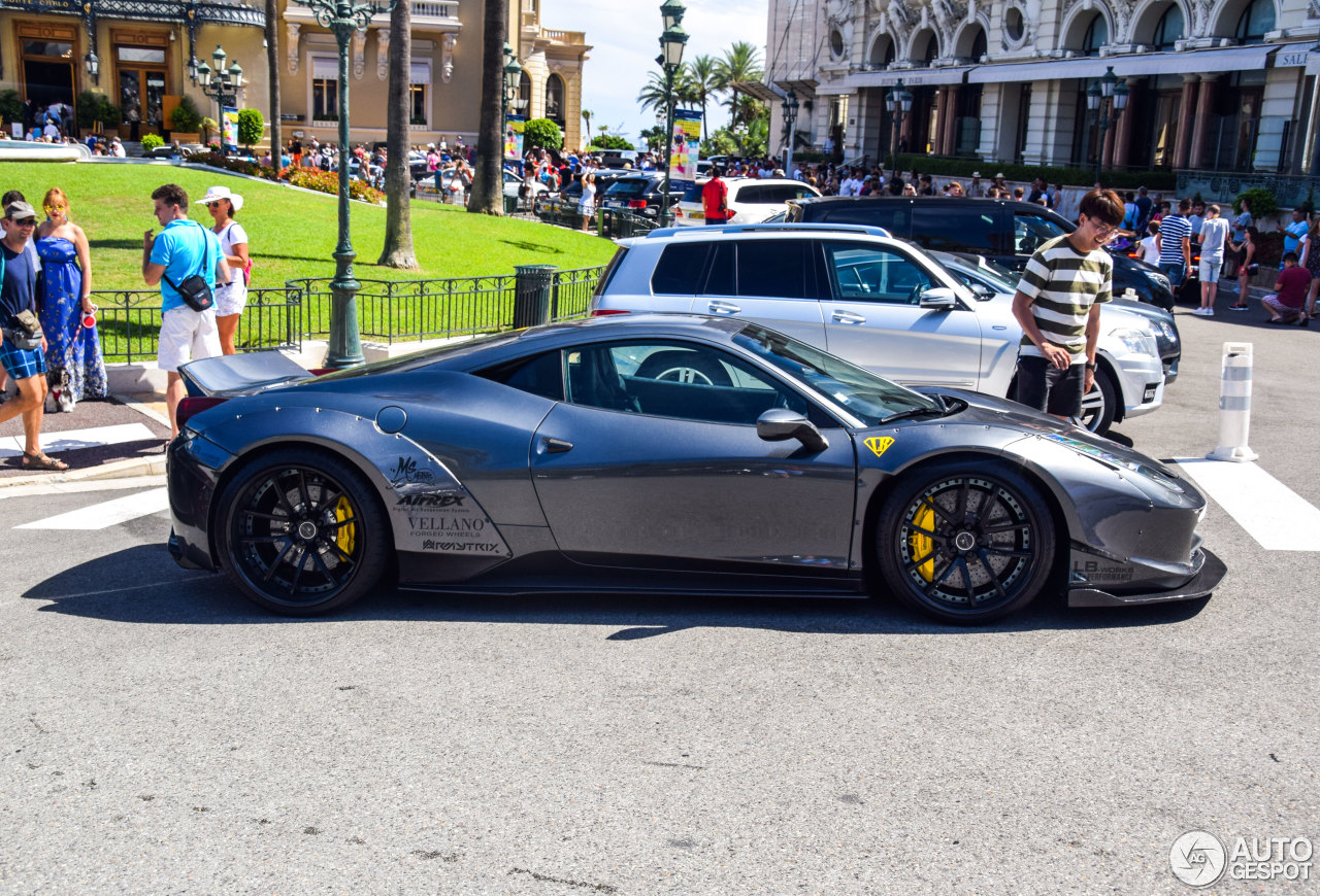 Ferrari 458 Italia Liberty Walk Widebody - 04 April 2018 - Autogespot