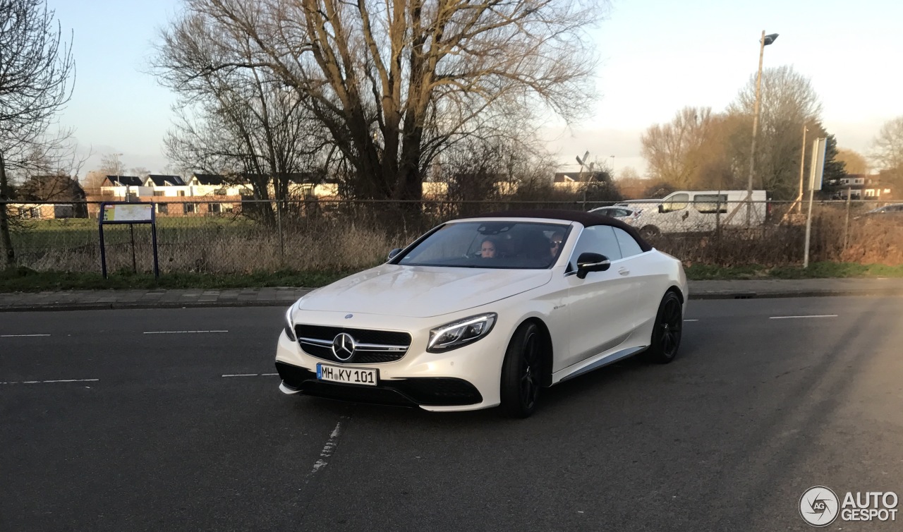 Mercedes-AMG S 63 Convertible A217