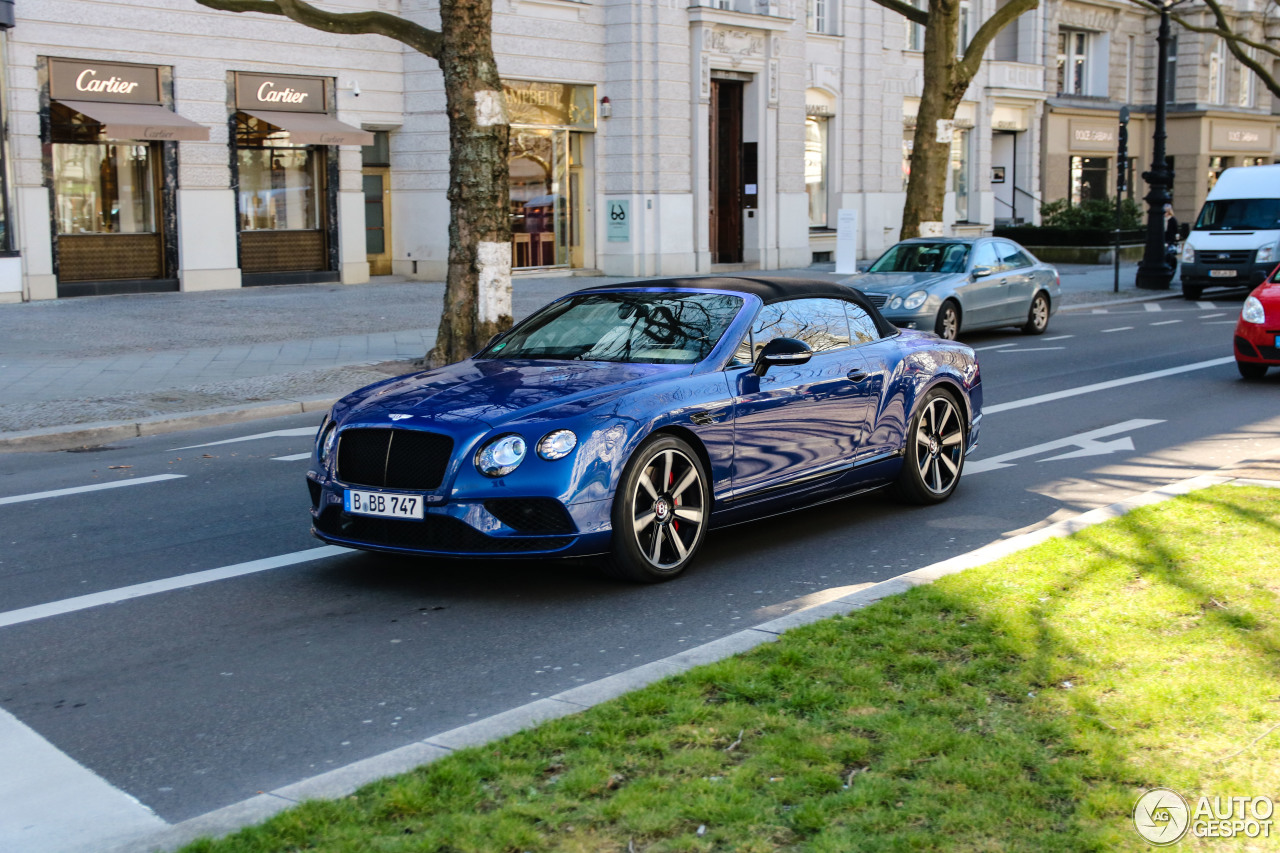 Bentley Continental GTC V8 S 2016