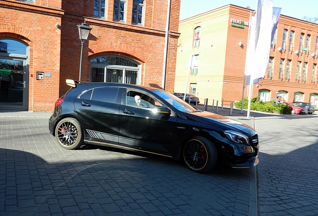 Mercedes-AMG A 45 W176 Yellow Night Edition