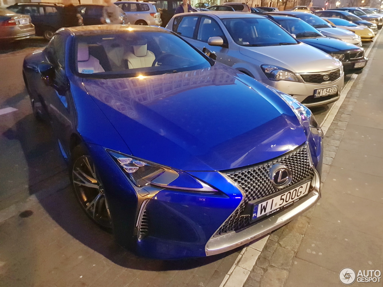 Lexus LC 500h Structural Blue Edition