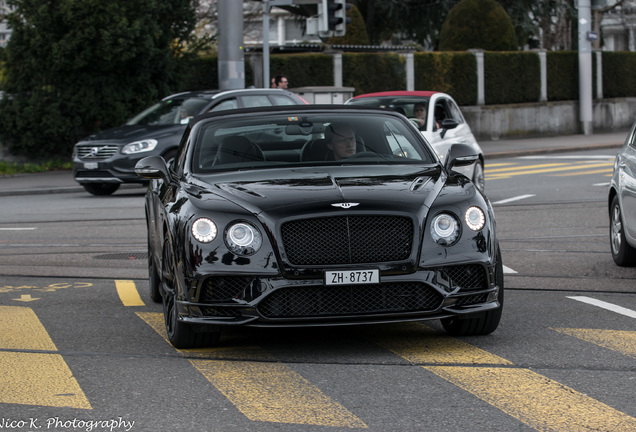 Bentley Continental Supersports Convertible 2018