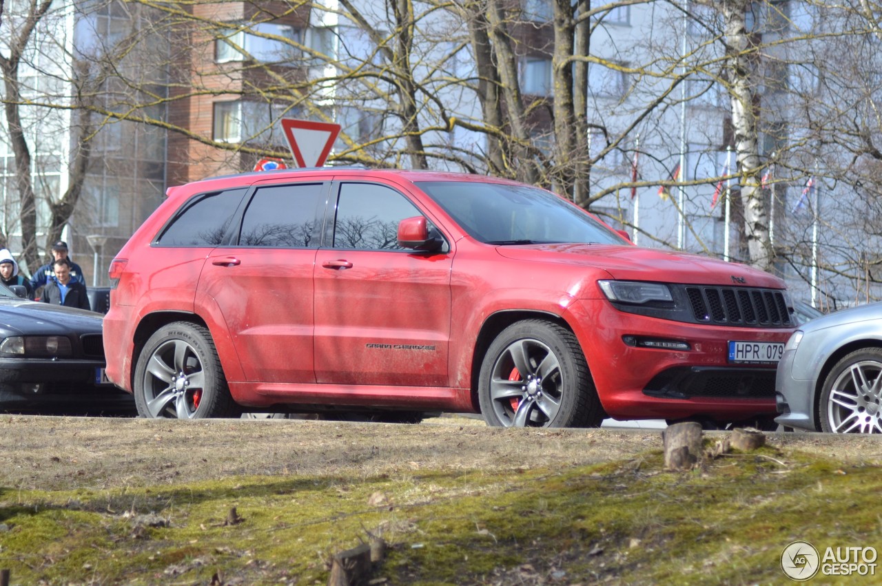 Jeep Grand Cherokee SRT 2014 Red Vapor Edition