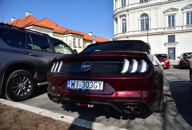 Ford Mustang GT Convertible 2018