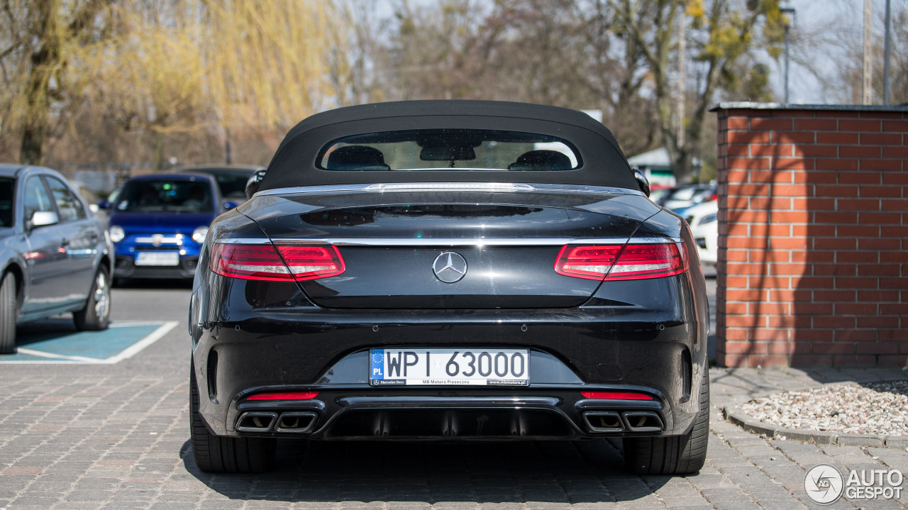 Mercedes-AMG S 63 Convertible A217