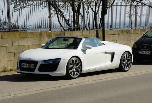 Audi R8 V8 Spyder 2013