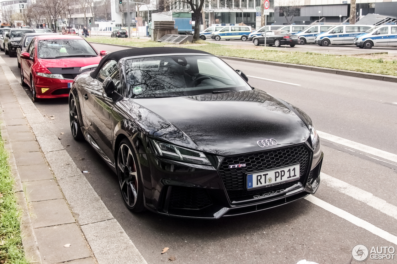 Audi TT-RS Roadster 2017