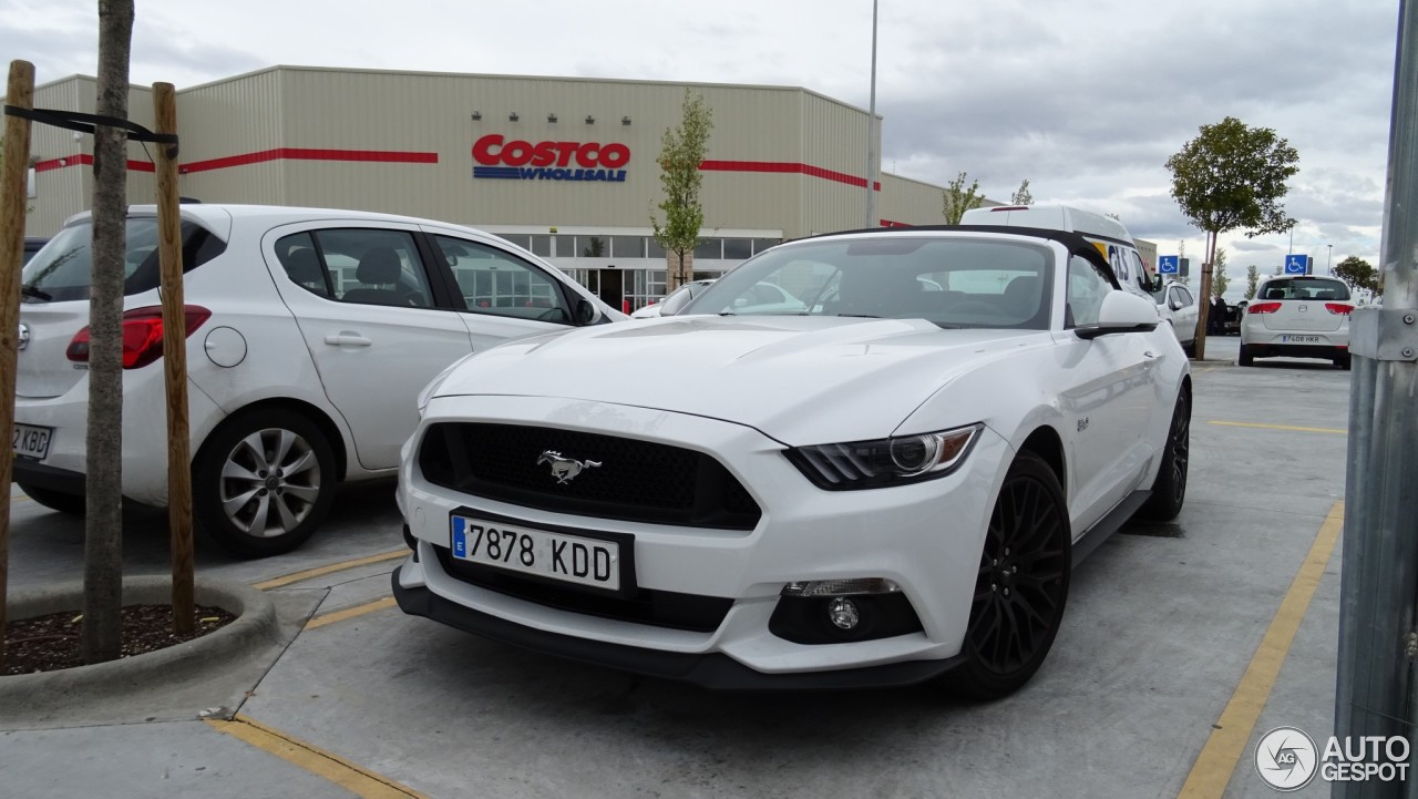 Ford Mustang GT Convertible 2015