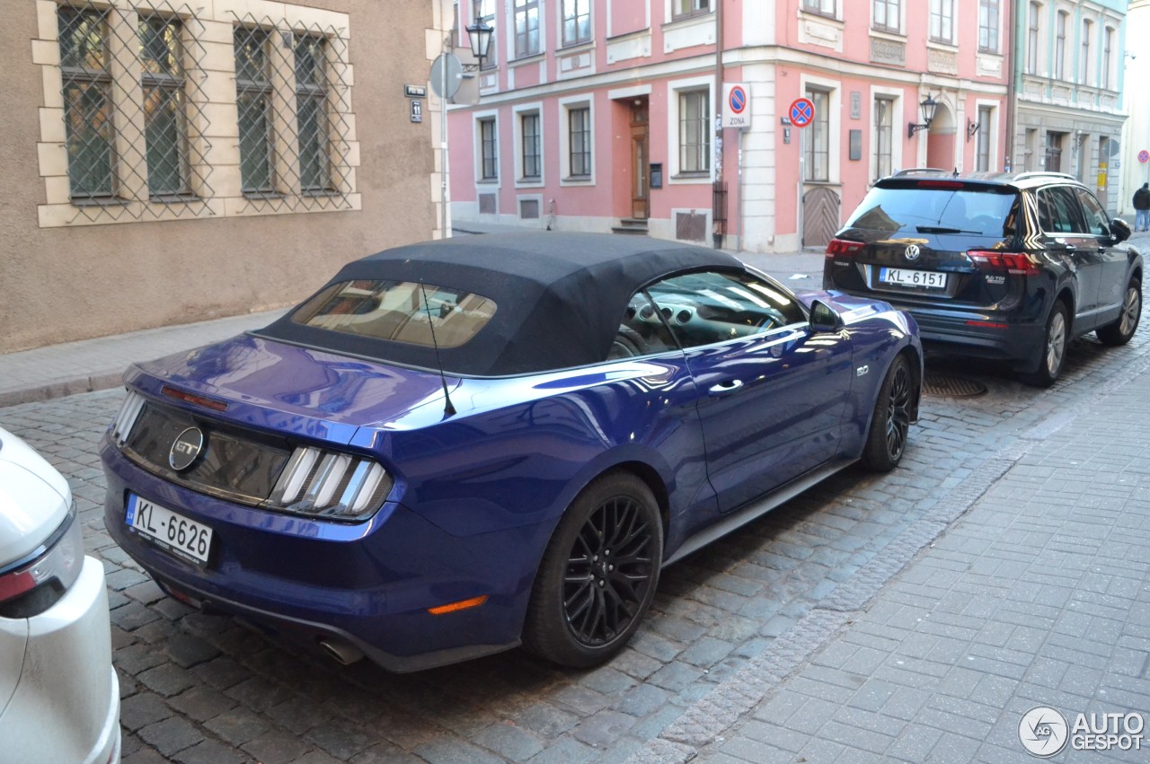 Ford Mustang GT Convertible 2015