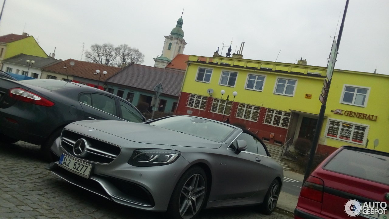 Mercedes-AMG S 63 Convertible A217