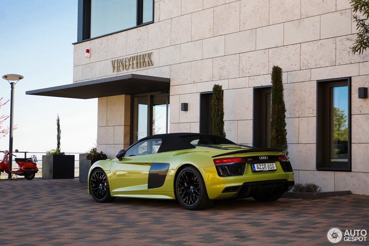 Audi R8 V10 Plus Spyder 2017