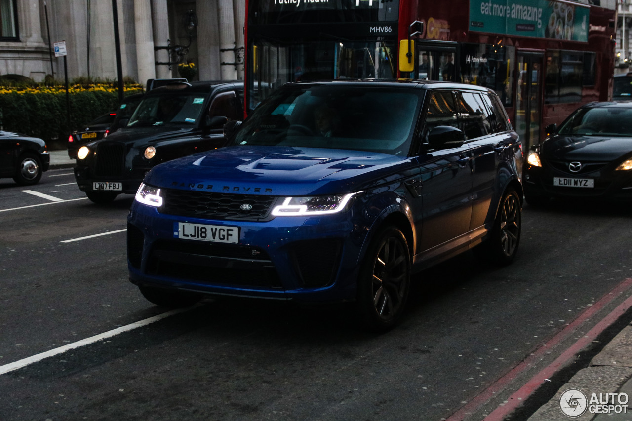 Land Rover Range Rover Sport SVR 2018