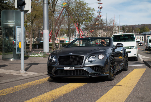 Bentley Continental Supersports Convertible 2018