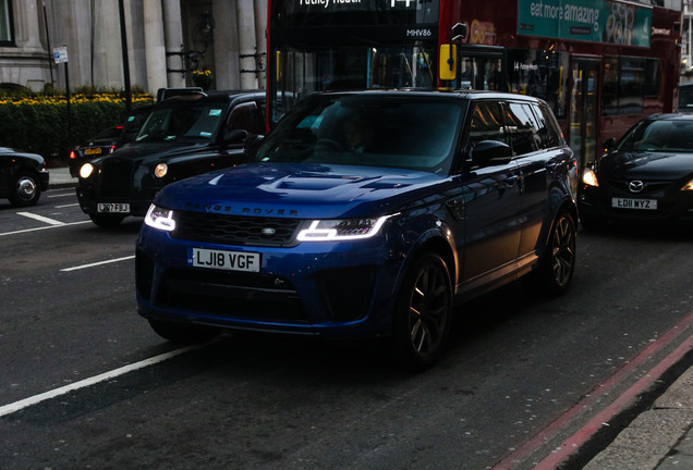 Land Rover Range Rover Sport SVR 2018