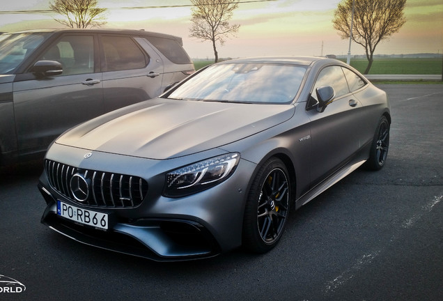 Mercedes-AMG S 63 Coupé C217 2018 Yellow Night Edition