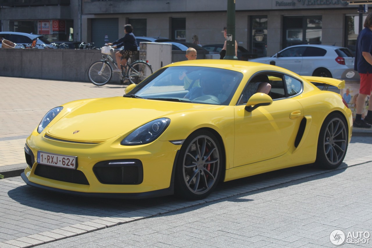 Porsche 981 Cayman GT4