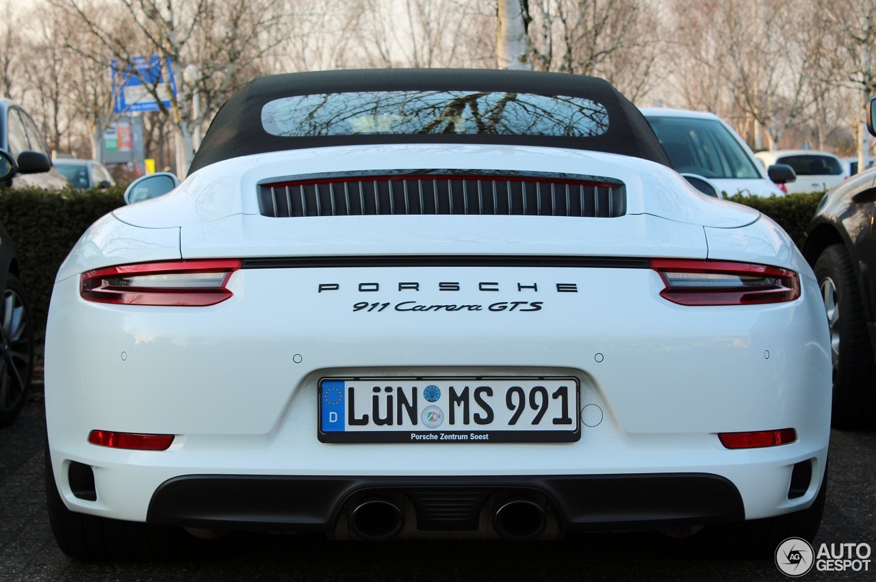 Porsche 991 Carrera GTS Cabriolet MkII