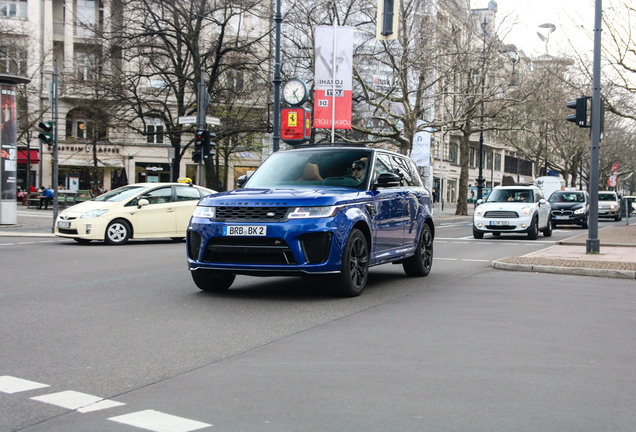 Land Rover Range Rover Sport SVR 2018