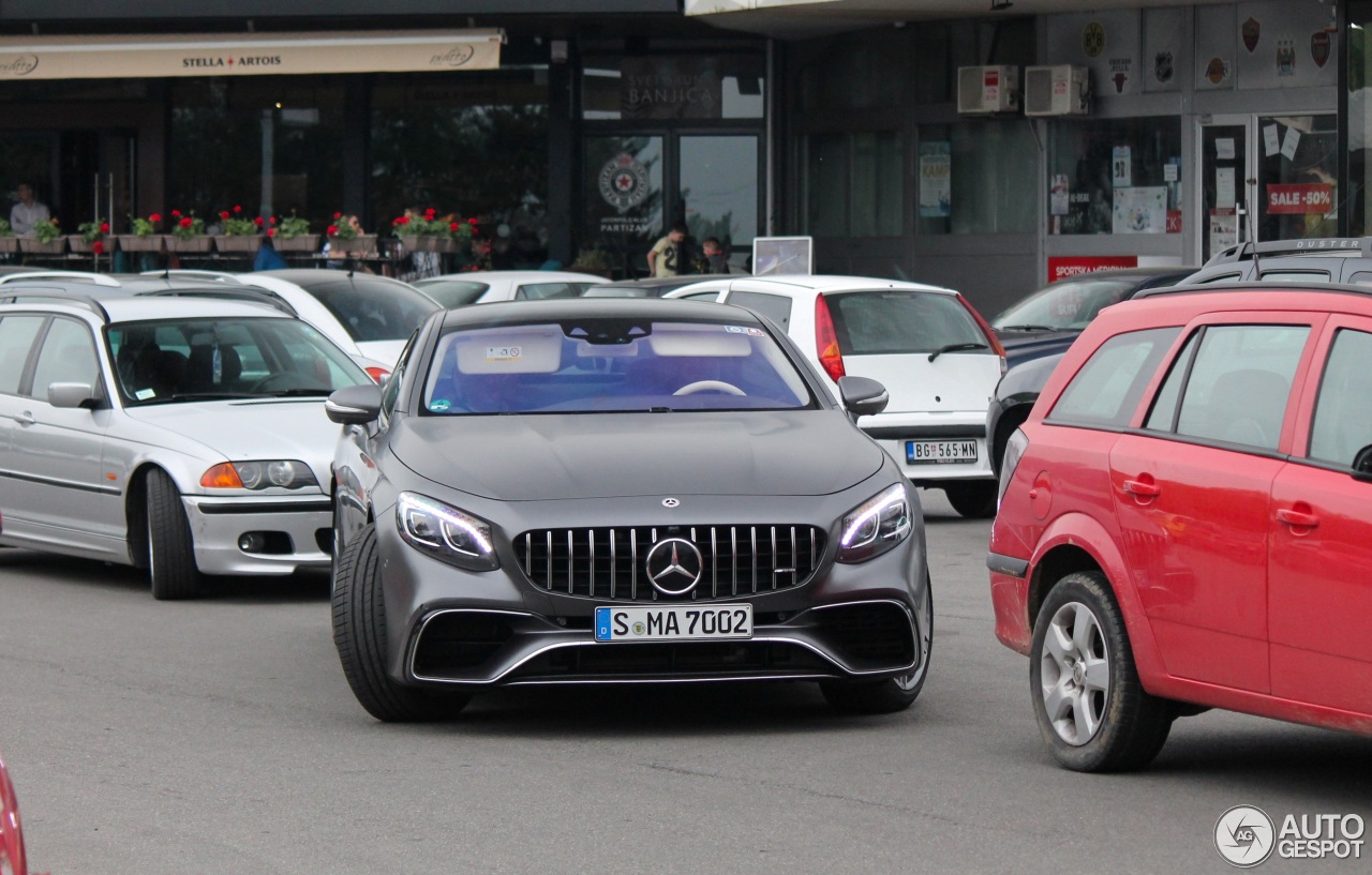 Mercedes-AMG S 63 Coupé C217 2018