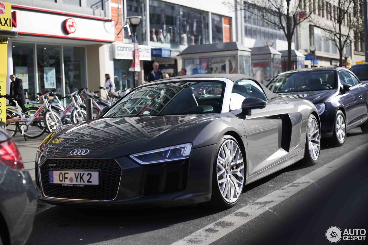 Audi R8 V10 Spyder 2016