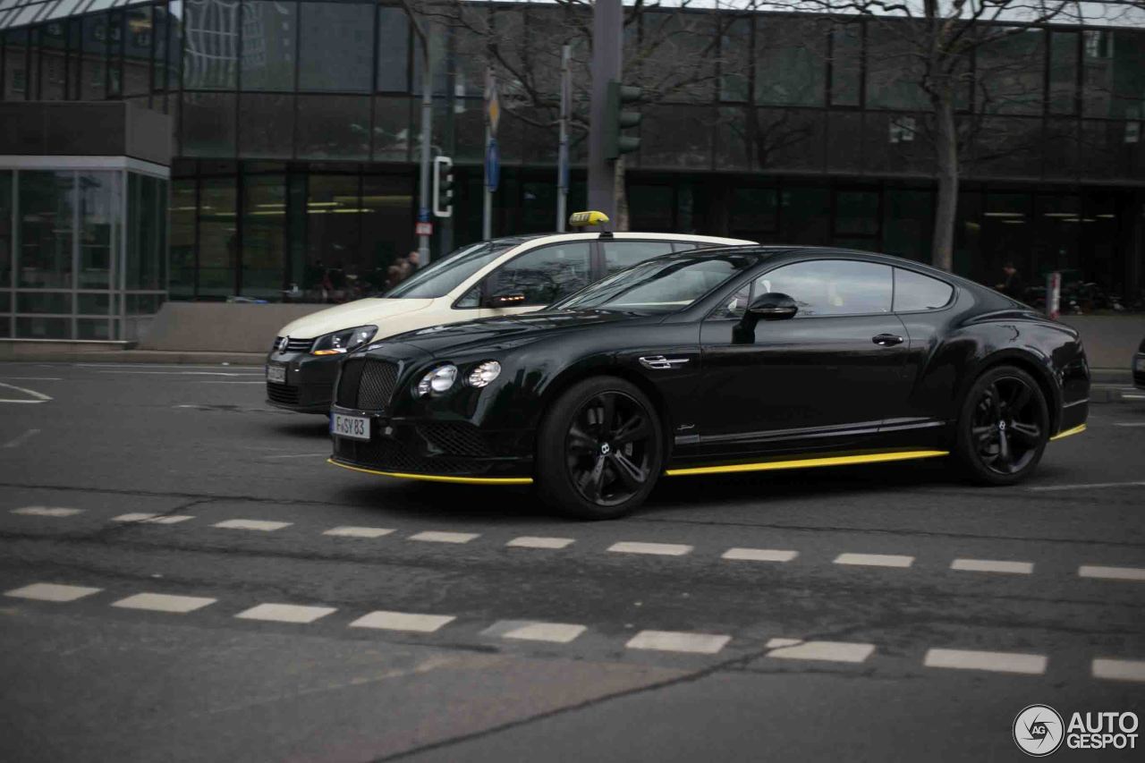 Bentley Continental GT Speed Black Edition 2016