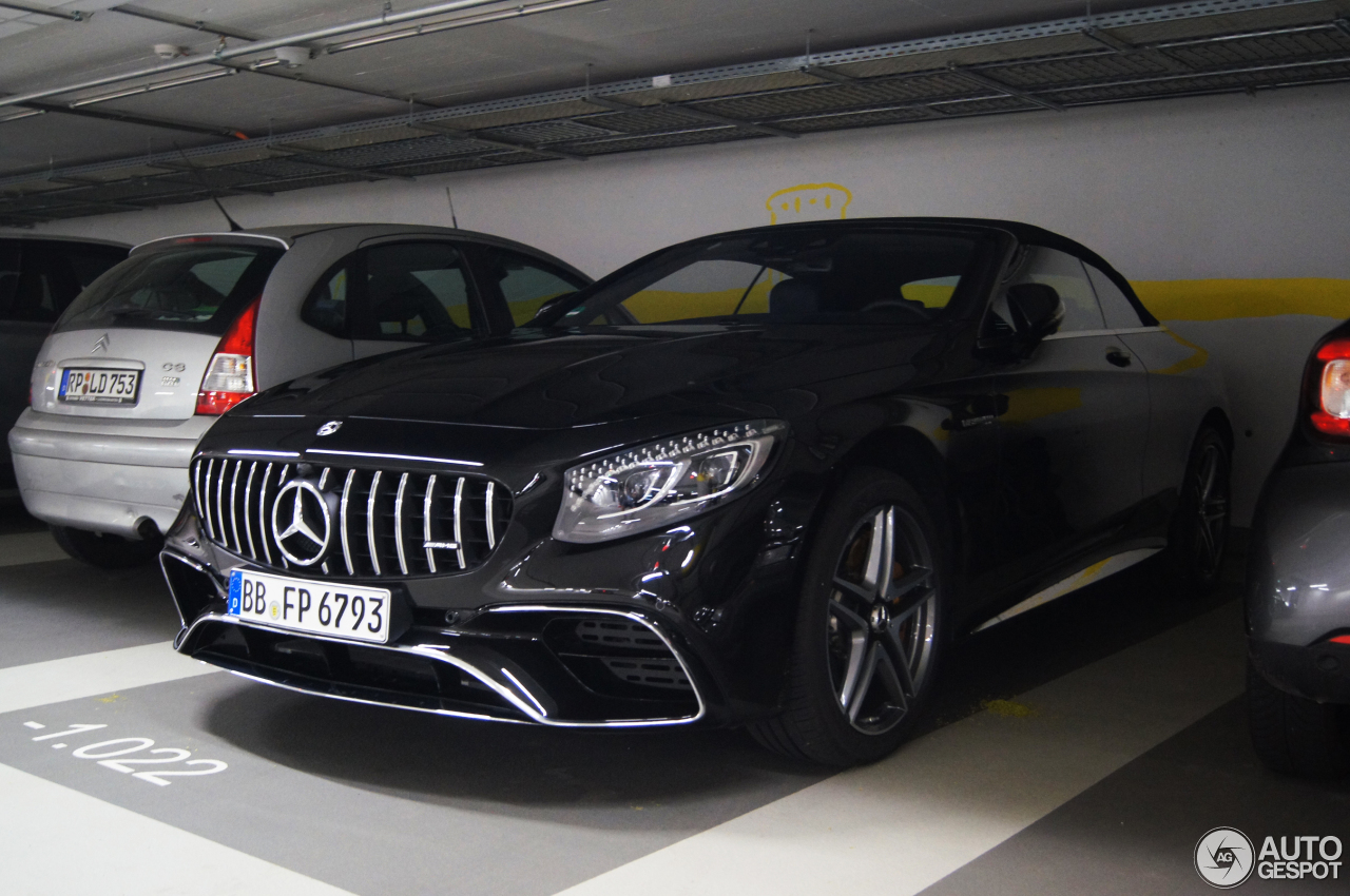 Mercedes-AMG S 63 Convertible A217 2018