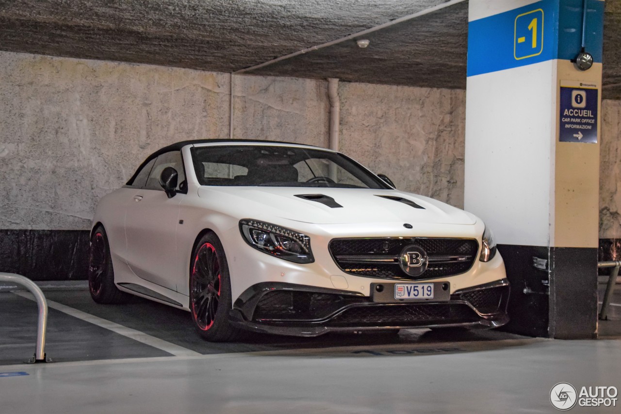 Mercedes-AMG Brabus S B63-650 Convertible A217