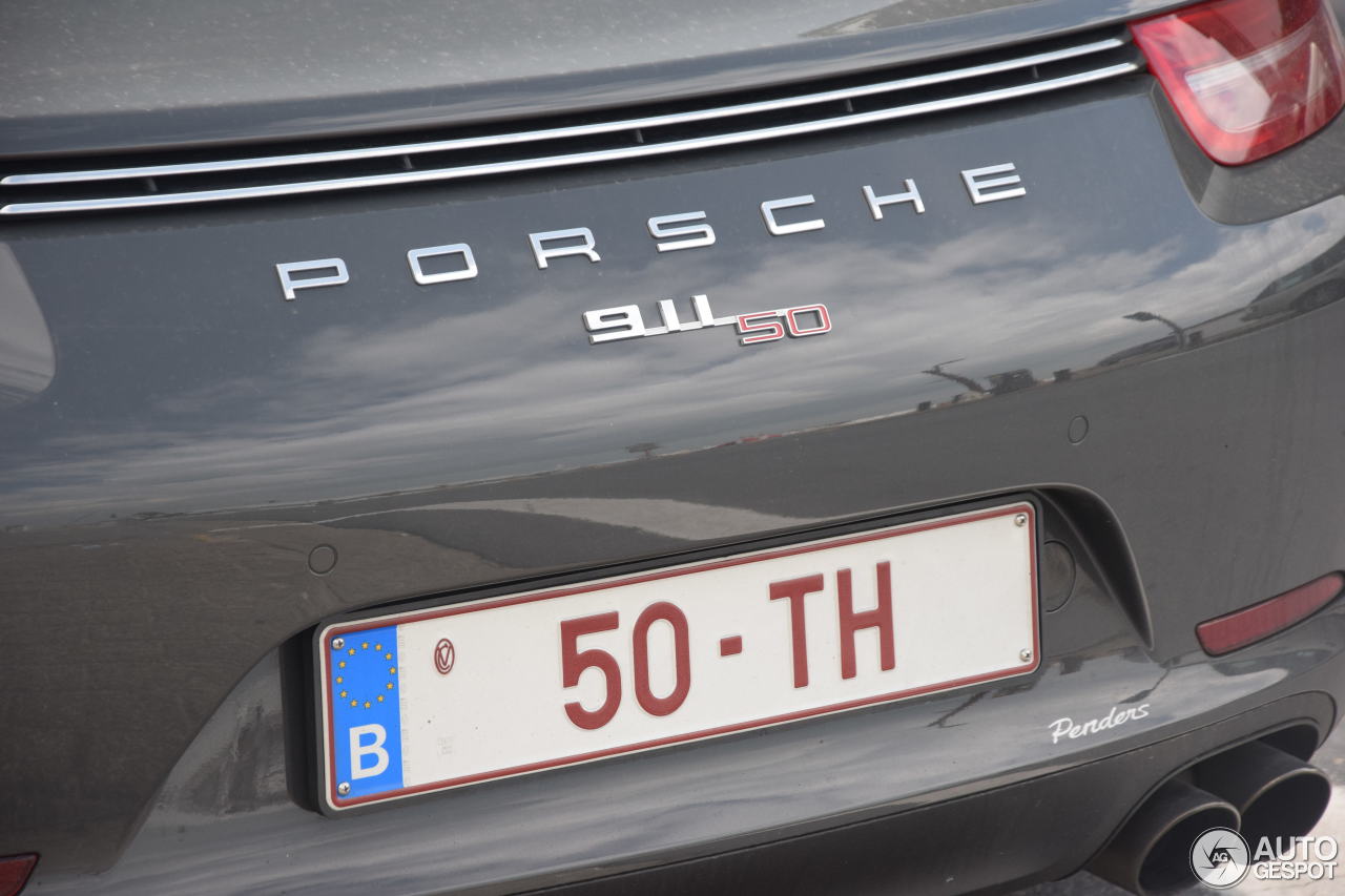 Porsche 991 50th Anniversary Edition