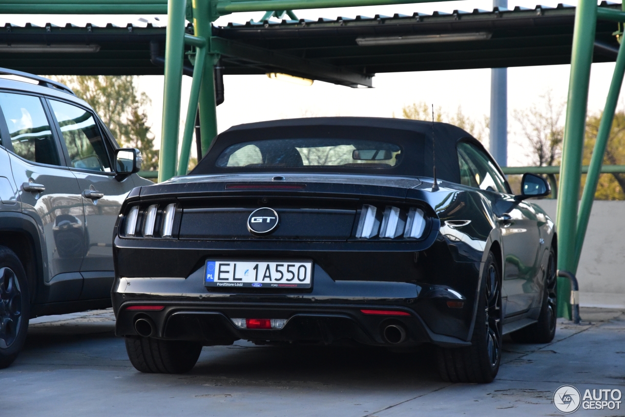 Ford Mustang GT Convertible 2015