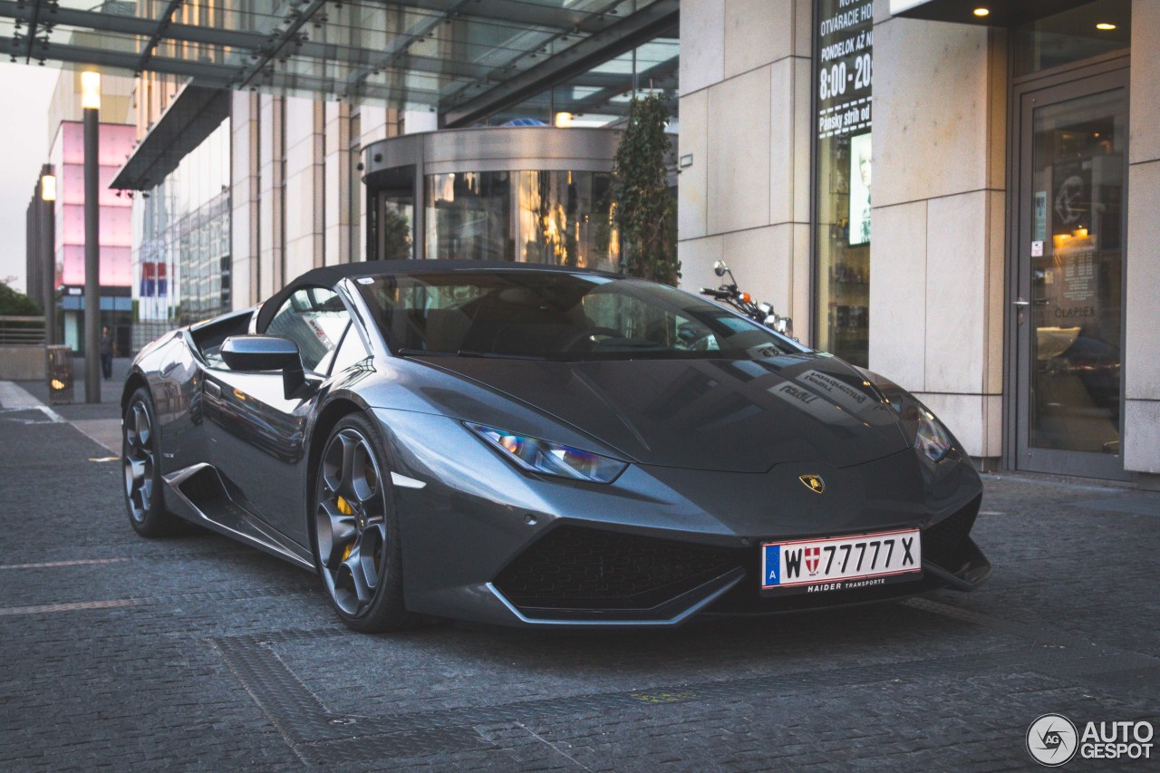 Lamborghini Huracán LP610-4 Spyder