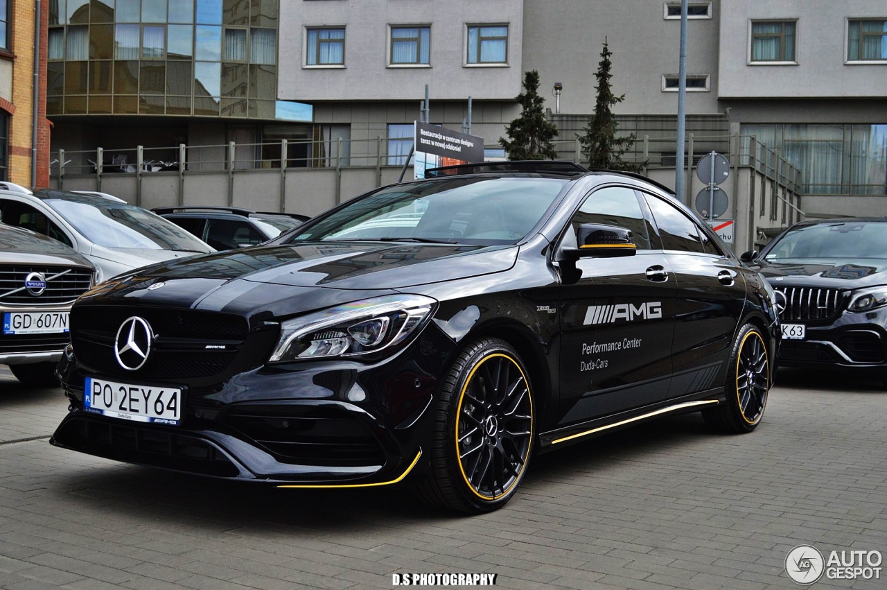 Mercedes-AMG CLA 45 C117 Yellow Night Edition