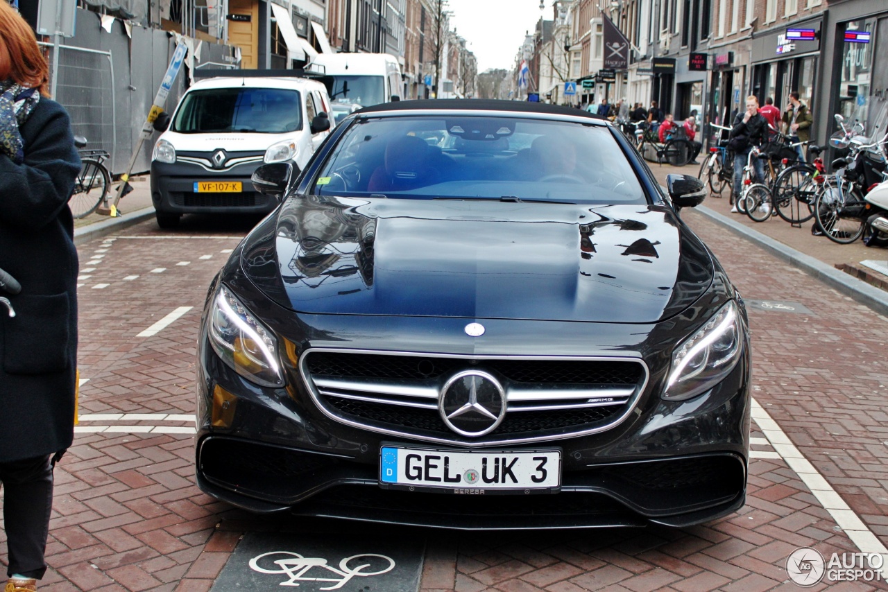 Mercedes-AMG S 63 Convertible A217