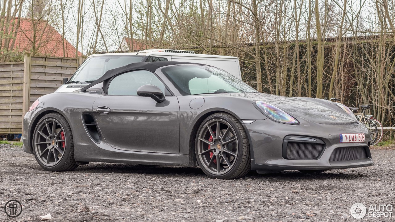 Porsche 981 Boxster Spyder