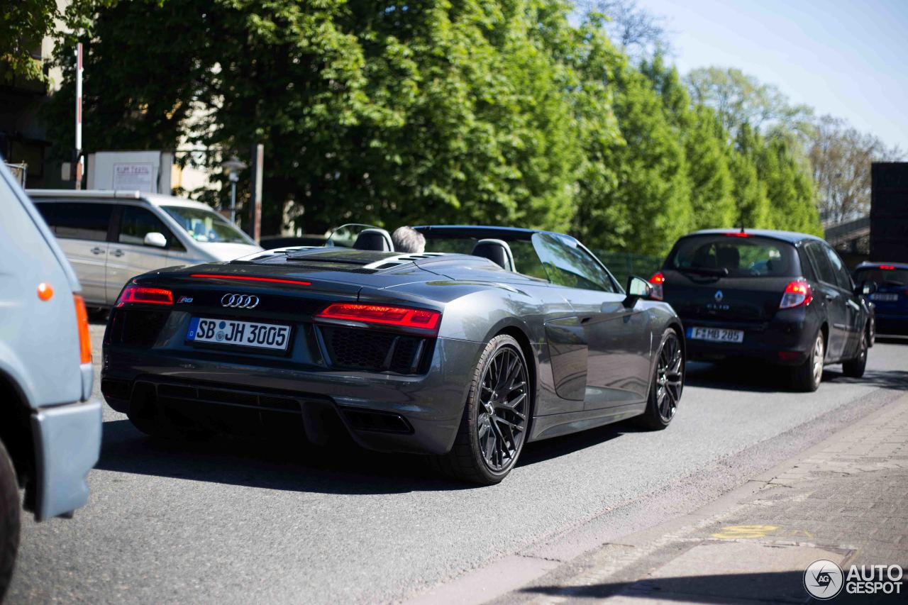 Audi R8 V10 Spyder 2016