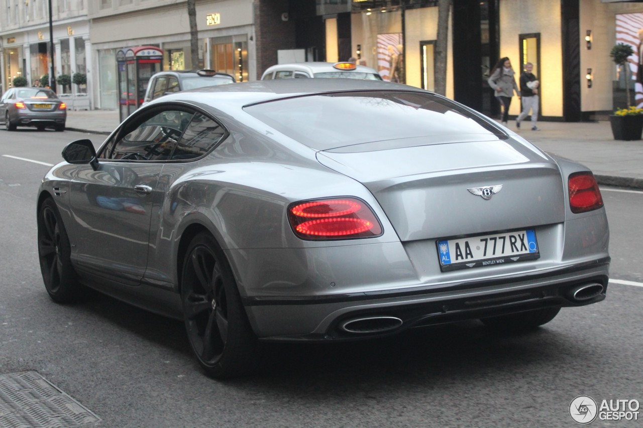 Bentley Continental GT Speed 2016