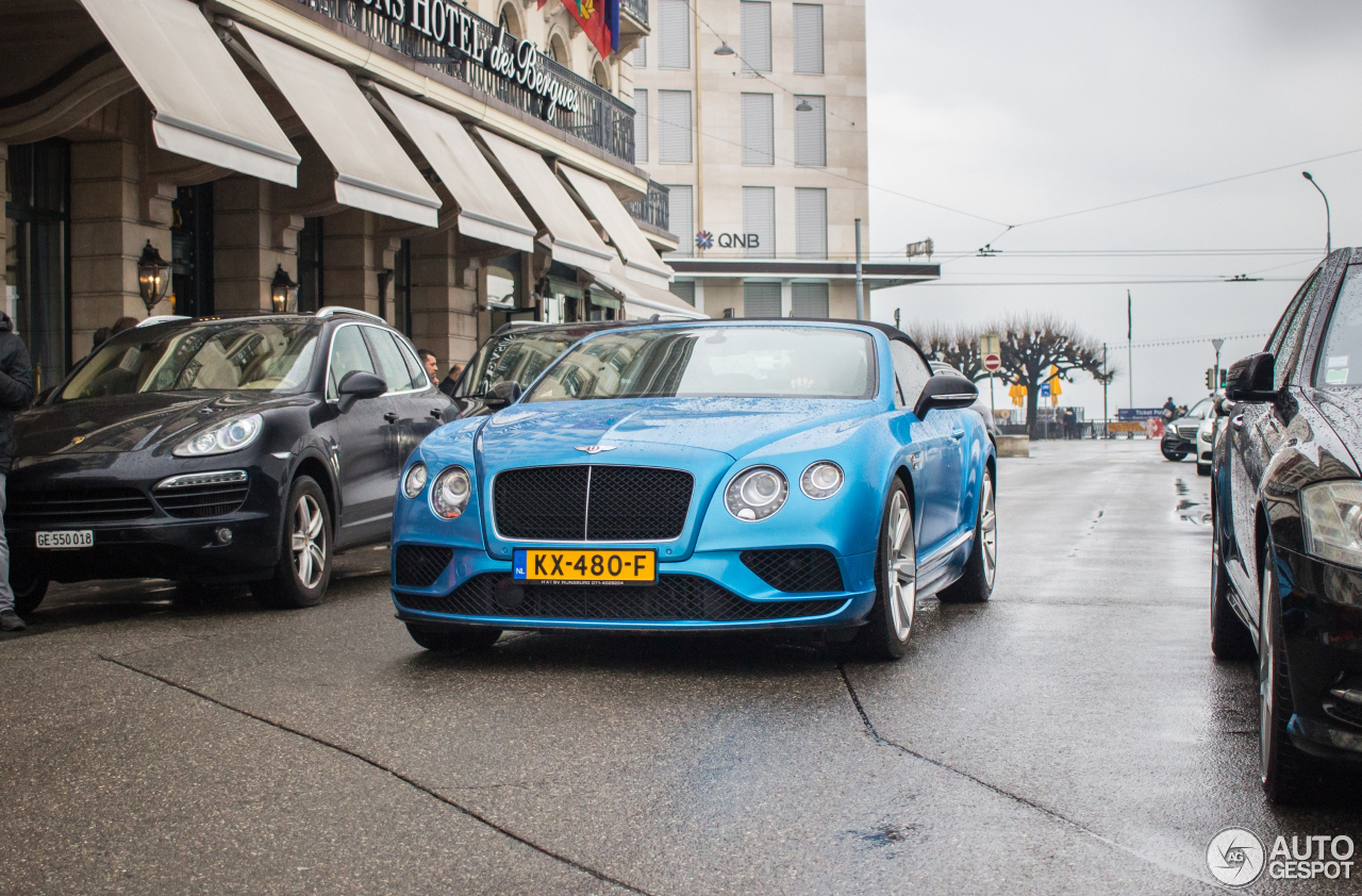 Bentley Continental GTC V8 S 2016