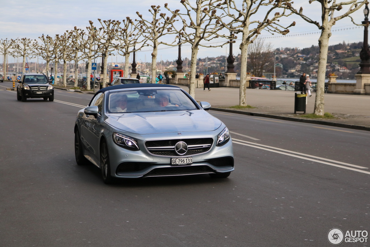 Mercedes-AMG S 63 Convertible A217