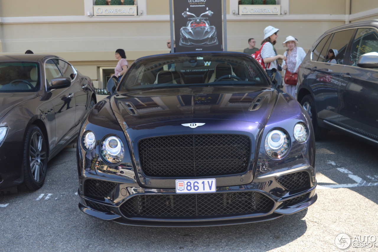 Bentley Continental Supersports Convertible 2018