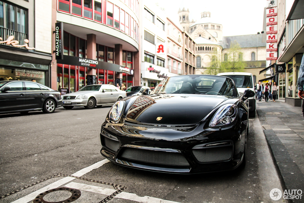 Porsche 981 Boxster Spyder