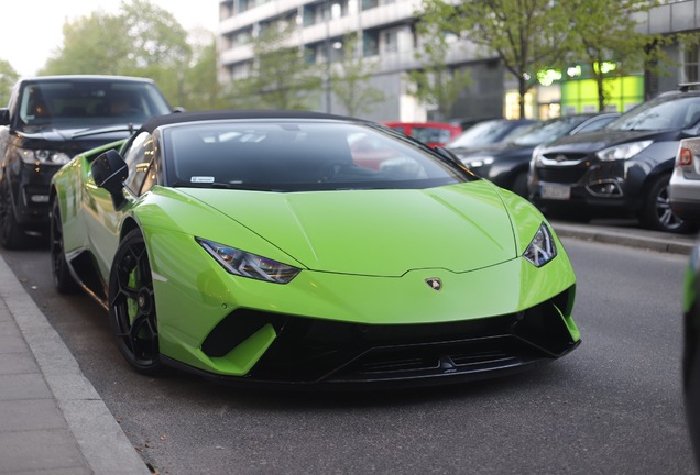 Lamborghini Huracán LP640-4 Performante Spyder