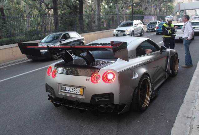 Nissan GT-R Brill Steel x Rocket Bunny