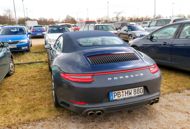 Porsche 991 Carrera 4S Cabriolet MkII