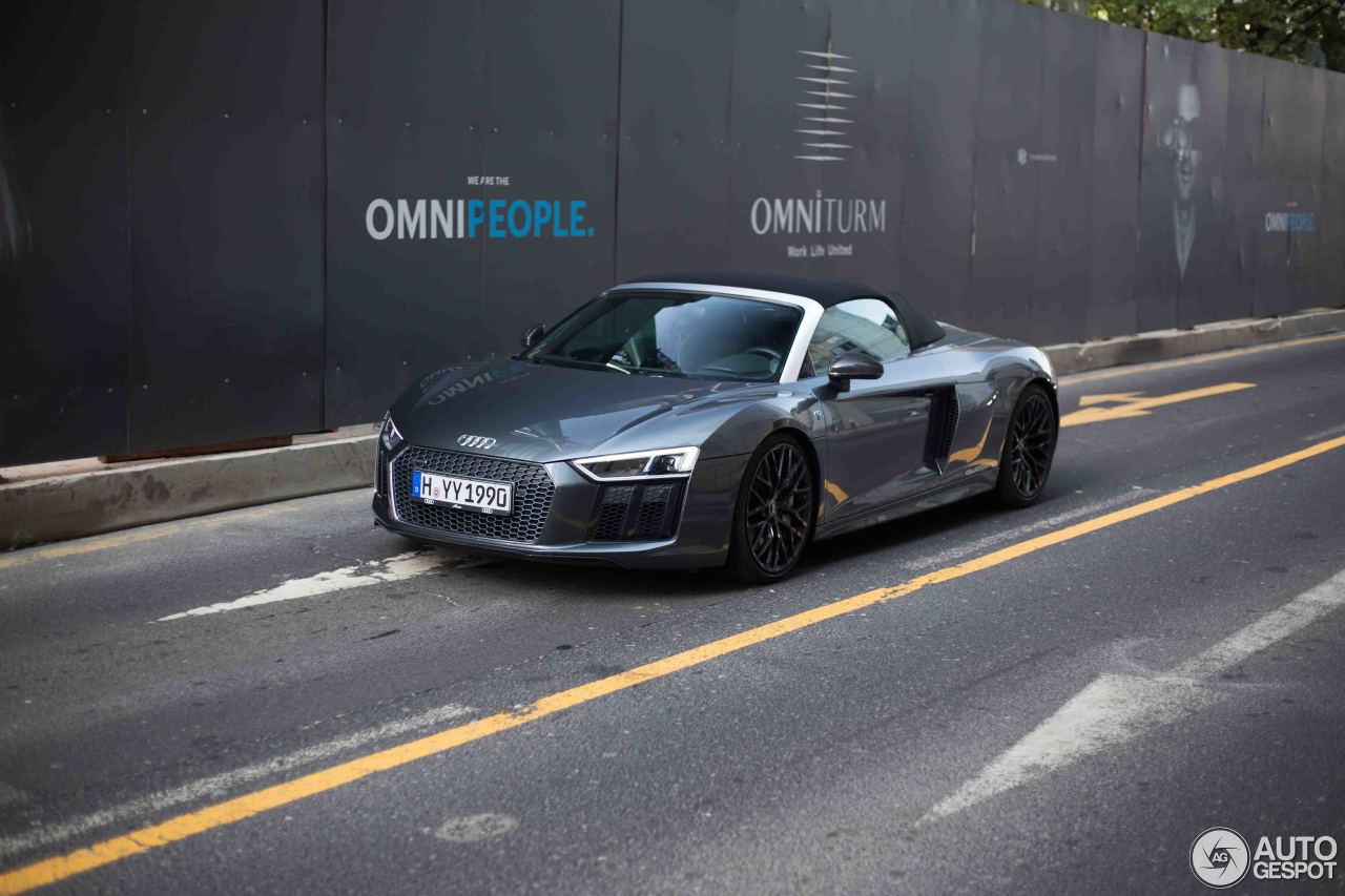 Audi R8 V10 Spyder 2016