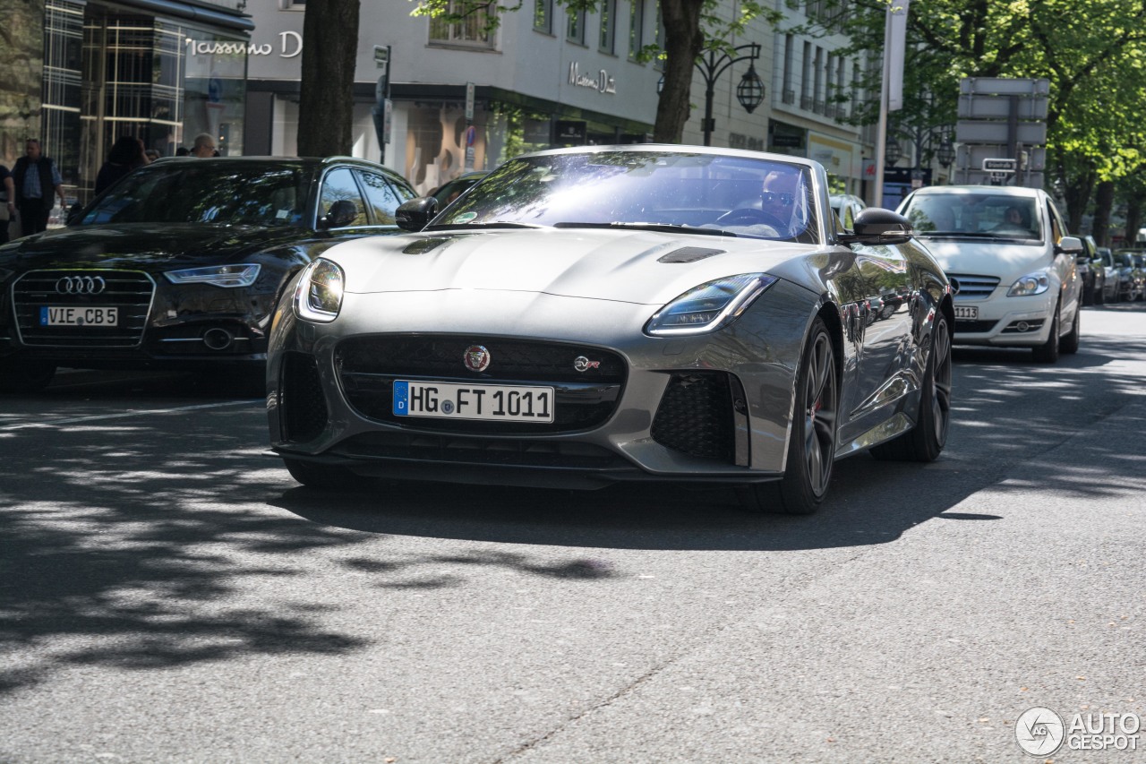 Jaguar F-TYPE SVR Convertible 2017