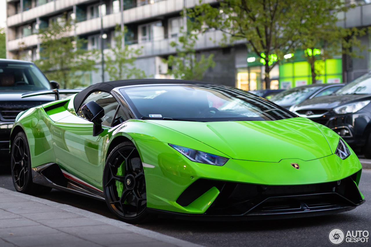 Lamborghini Huracán LP640-4 Performante Spyder