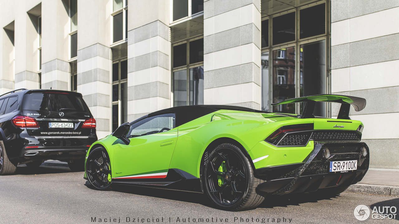 Lamborghini Huracán LP640-4 Performante Spyder