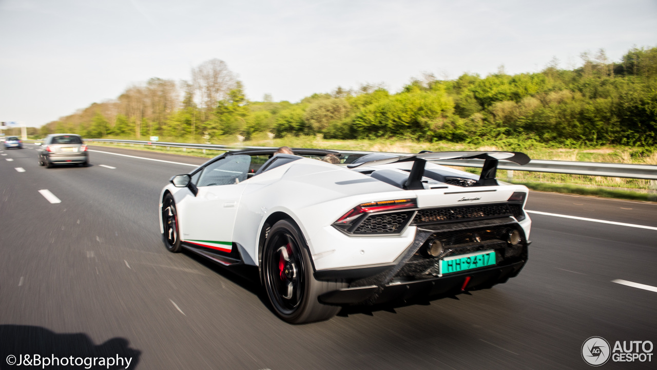 Lamborghini Huracán LP640-4 Performante Spyder